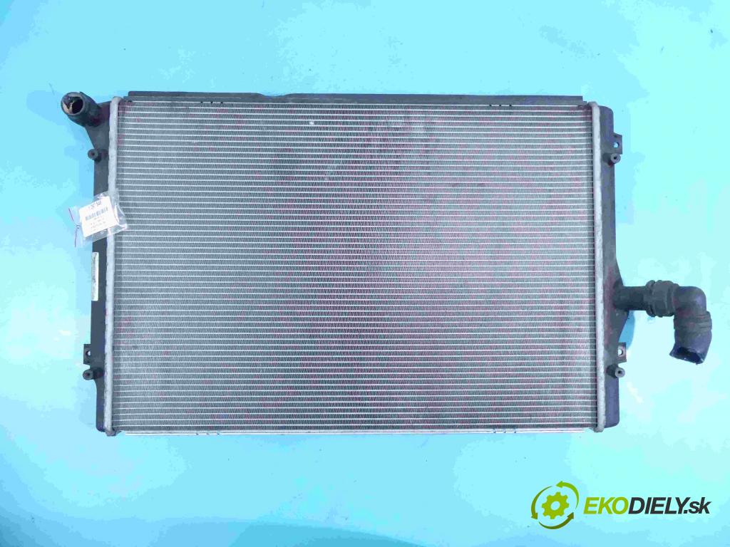 Vw Golf VI 2008-2013 1.6 tdi 105 HP manual 77 kW 1598 cm3 5- chladič voda: 1K0121251DD (Chladiče vody)