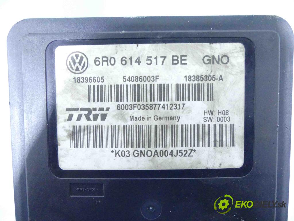 Skoda Rapid 2012-2019 1.2 TSI 105 HP manual 77 kW 1197 cm3 5- čerpadlo abs 6R0614517BE (Pumpy ABS)