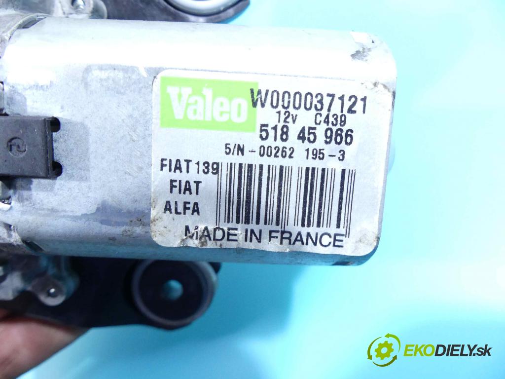 Fiat Panda III 2011- 1,3.0 jtd 75 HP manual 55 kW 1248 cm3 5- motor stieračov zadné 51845966