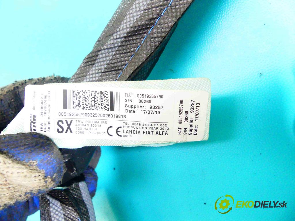 Fiat Panda III 2011- 1,3.0 jtd 75 HP manual 55 kW 1248 cm3 5- clona ľavé 00519255790
