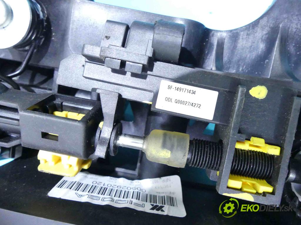 Fiat Panda III 2011- 1,3.0 jtd 75 HP manual 55 kW 1248 cm3 5- Páka: Změny: stupeň,rýchlosť (Rýchlostné páky / kulisy)