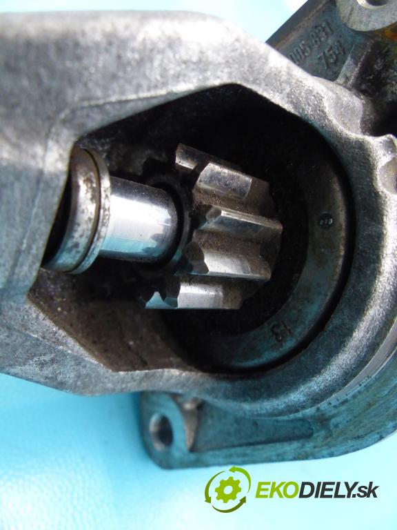 Fiat Panda III 2011- 1,3.0 jtd 75 HP manual 55 kW 1248 cm3 5- štartér 0001138012 (Štartéry)