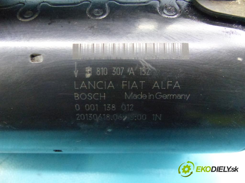 Fiat Panda III 2011- 1,3.0 jtd 75 HP manual 55 kW 1248 cm3 5- štartér 0001138012 (Štartéry)