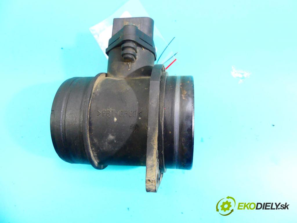 Seat Ibiza III 6L 2002-2008 1.4 tdi 75 HP manual 55 kW 1422 cm3 3- průtokoměr: 038906461B (Váhy vzduchu)