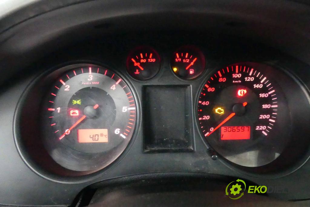 Seat Ibiza III 6L 2002-2008 1.4 tdi 75 HP manual 55 kW 1422 cm3 3- prístrojovka/ budíky 06L0920820J (Prístrojové dosky, displeje)