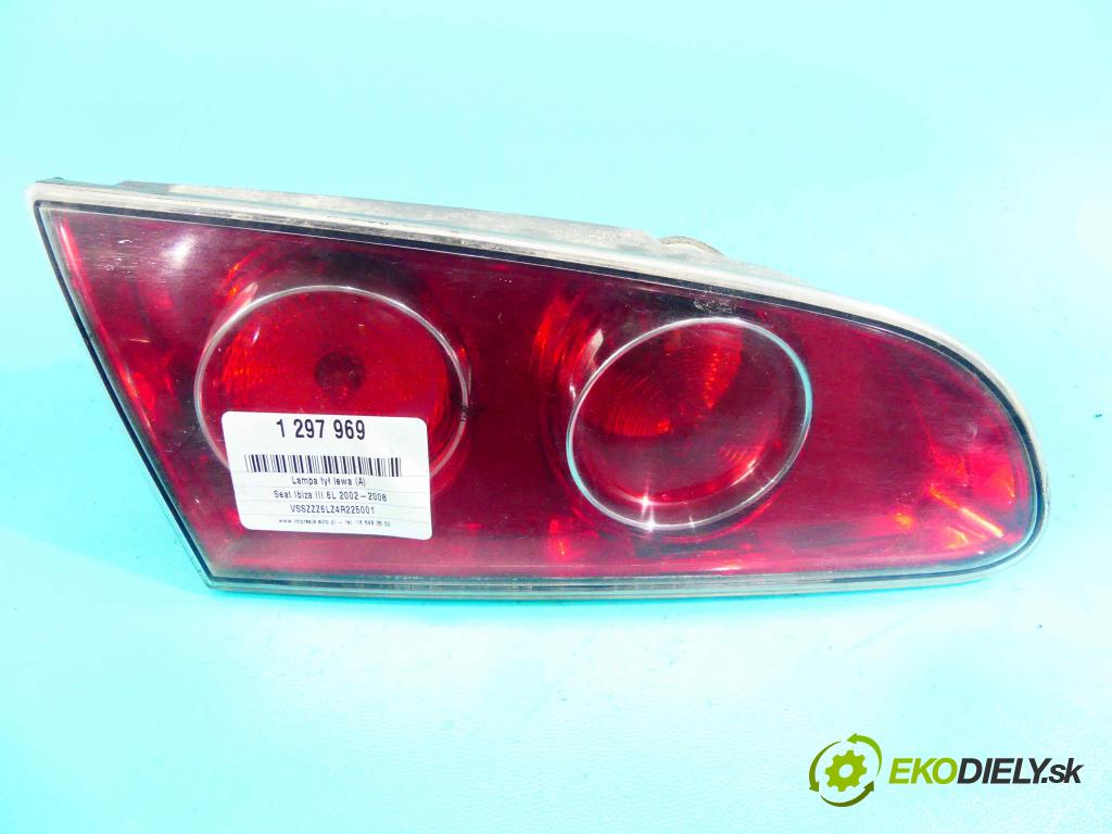 Seat Ibiza III 6L 2002-2008 1.4 tdi 75 HP manual 55 kW 1422 cm3 3- svetlo / reflektor zadné ľavé 6L6945093 (Ostatné)