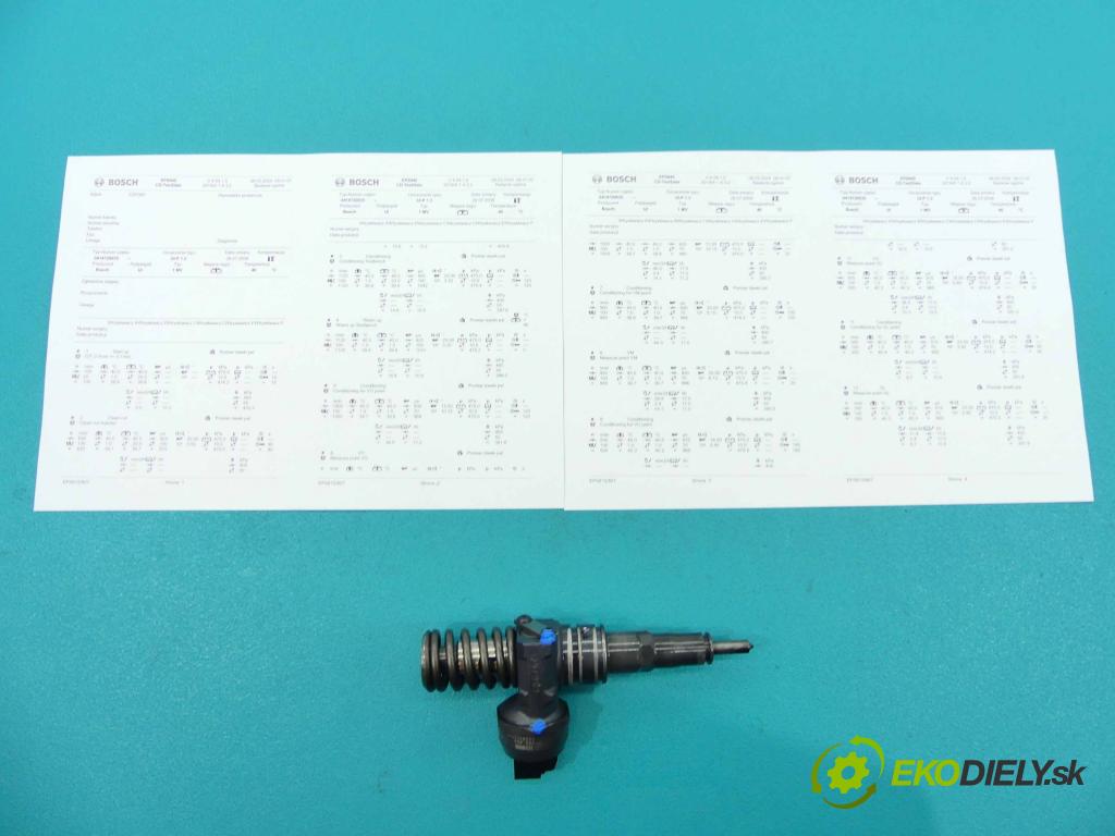 Seat Ibiza III 6L 2002-2008 1.4 tdi 75 HP manual 55 kW 1422 cm3 3- vstrekovacie čerpadlo 0414720035 (Vstrekovače)