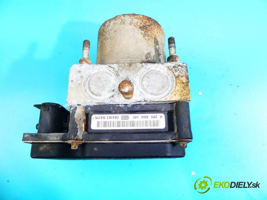Peugeot 307 1.6 16v 109 HP manual 80 kW 1587 cm3 5- čerpadlo abs 0265231302 (Pumpy ABS)