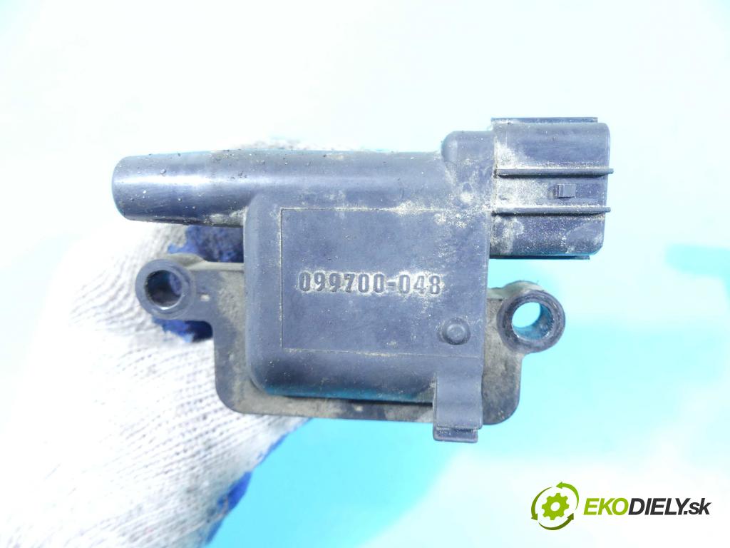 Mitsubishi Colt 1996-2004 1.3 82 HP manual 60 kW 1299 cm3 3- cievka zapaľovacia 099700-048 (Zapaľovacie cievky, moduly)