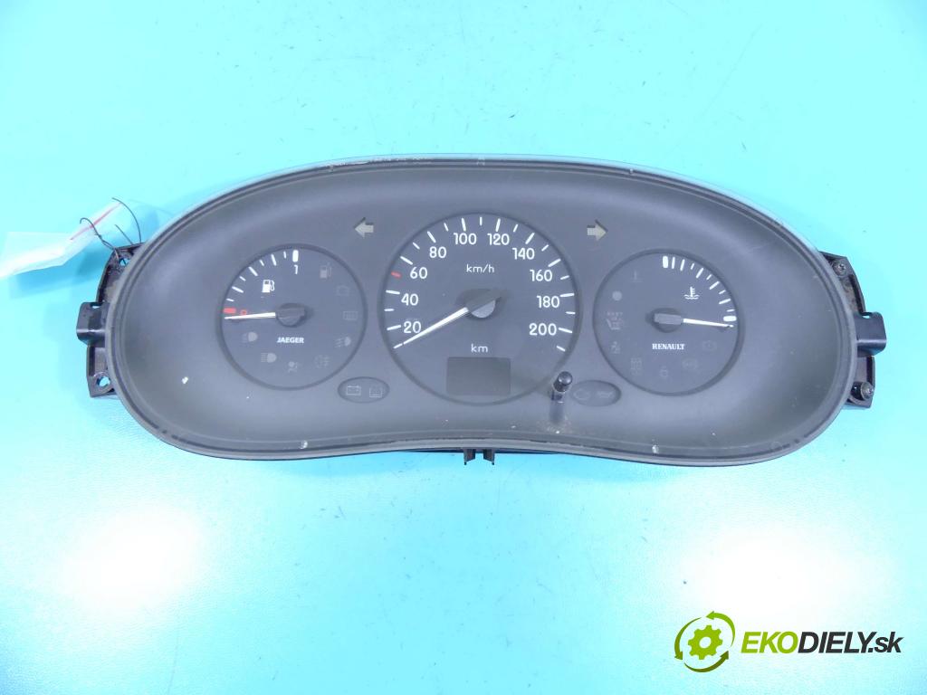 Renault Kangoo I 1998-2008 1.9d 54 HP manual 40 kW 1870 cm3 5- prístrojovka/ budíky 8200133491 (Prístrojové dosky, displeje)