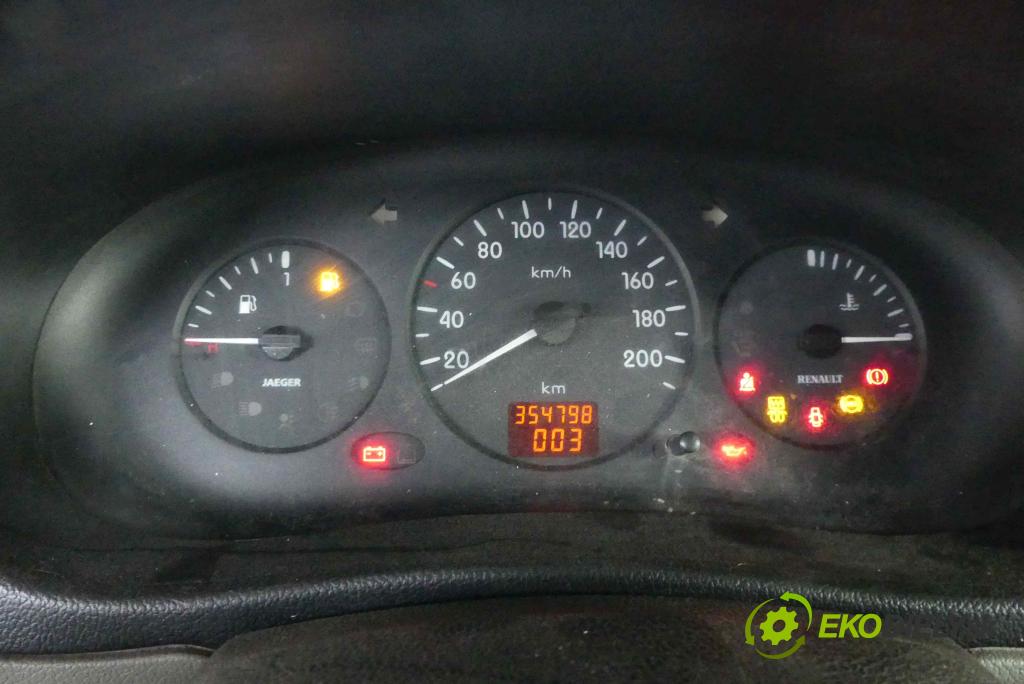 Renault Kangoo I 1998-2008 1.9d 54 HP manual 40 kW 1870 cm3 5- prístrojovka/ budíky 8200133491 (Prístrojové dosky, displeje)