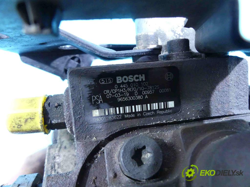 Citroen Berlingo I 1996-2008 1.6 hdi 75 HP manual 55,2 kW 1560 cm3 5- čerpadlo vstrekovacia 0445010102 (Vstrekovacie čerpadlá)