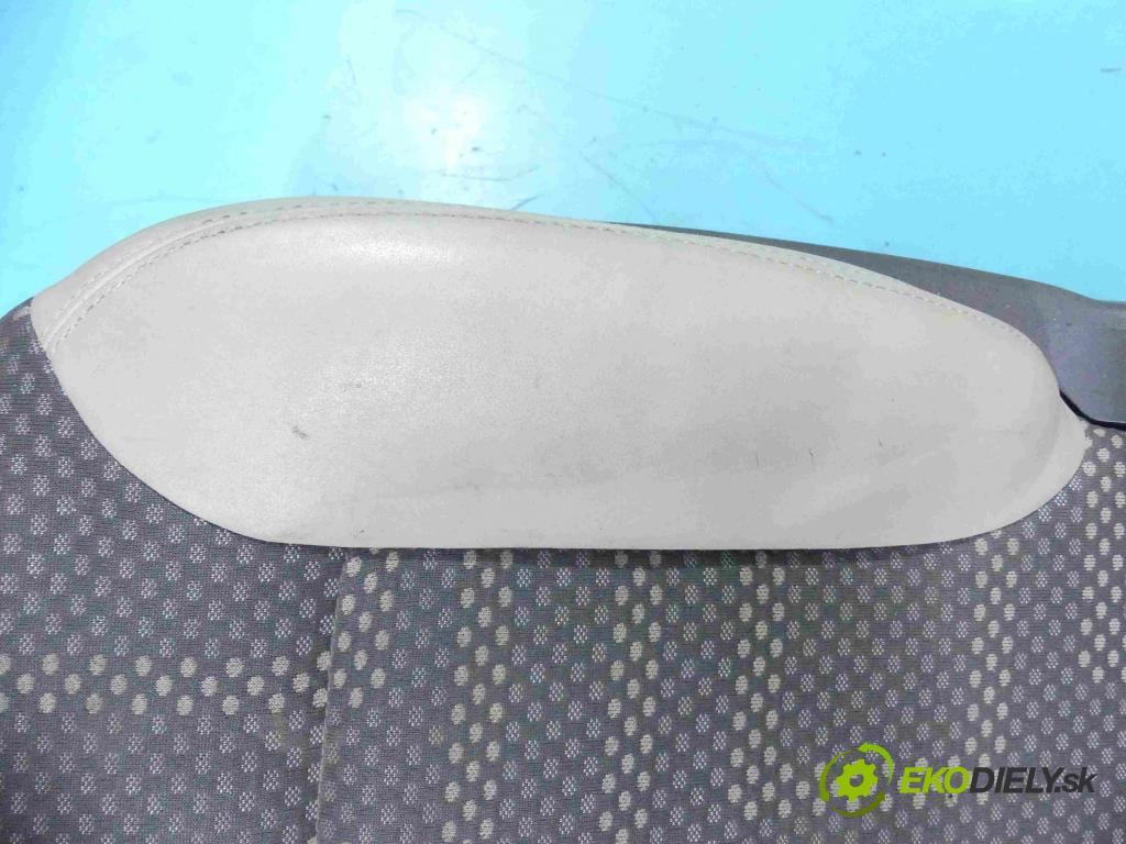 Fiat Panda III 2011- 1,3.0 jtd 75 HP manual 55 kW 1248 cm3 5- Sedačka pravý  (Sedačky, sedadlá)