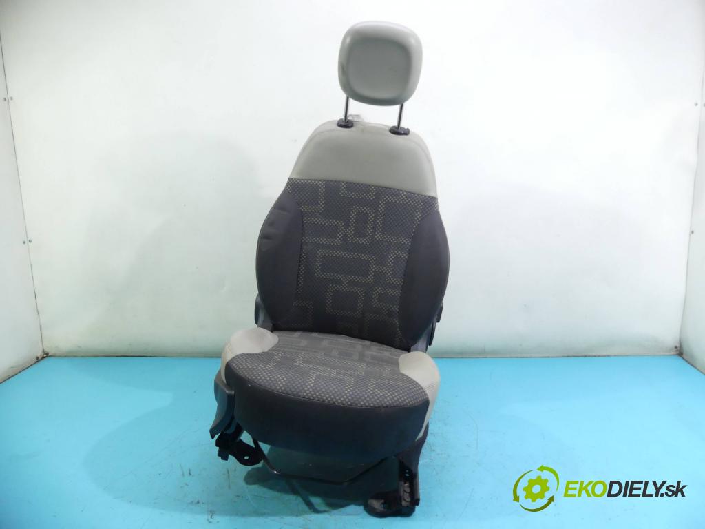 Fiat Panda III 2011- 1,3.0 jtd 75 HP manual 55 kW 1248 cm3 5- Sedačka pravý  (Sedačky, sedadlá)