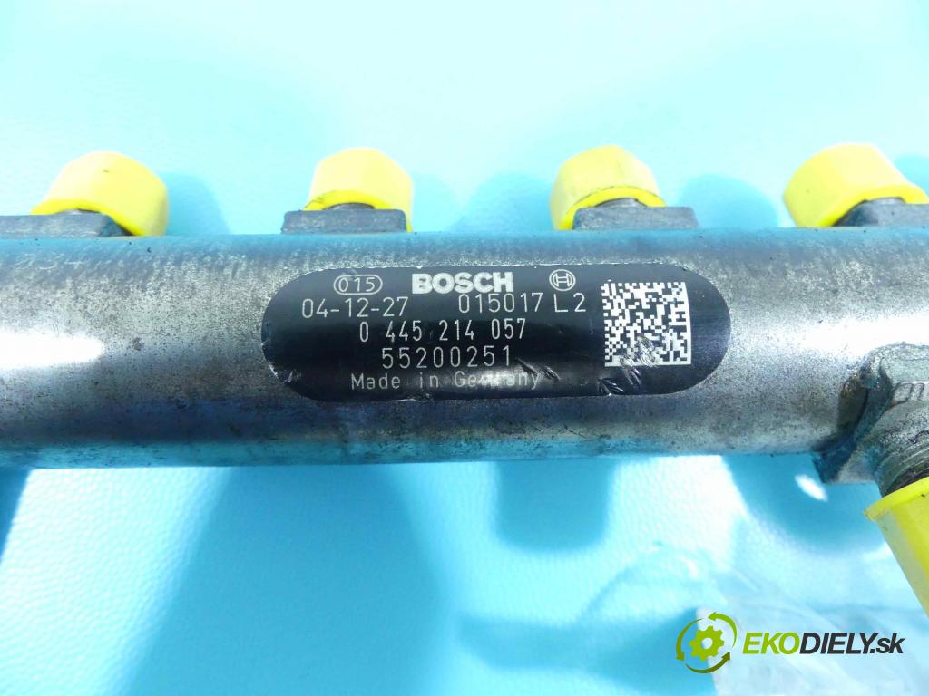 Fiat Croma II 2005-2010 1.9 jtd 150 HP manual 110 kW 1910 cm3 5- lišta vstrekovacia 0445214057 (Vstrekovacie lišty)