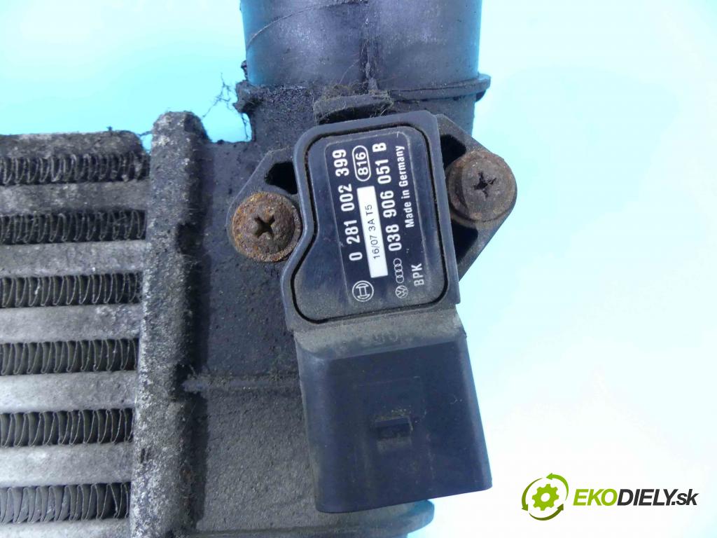 Skoda Fabia I 1999-2007 1.4 tdi 69KM manual 51 kW 1422 cm3 5- Intercooler 6Q0145804A (Chladiče nasávaného vzduchu (intercoolery))