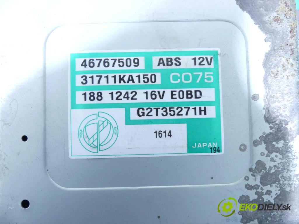 Fiat Punto II 1999-2010 1.2 16v 80 HP automatic 59 kW 1242 cm3 3- modul riadiaca jednotka 46767509 (Ostatné)