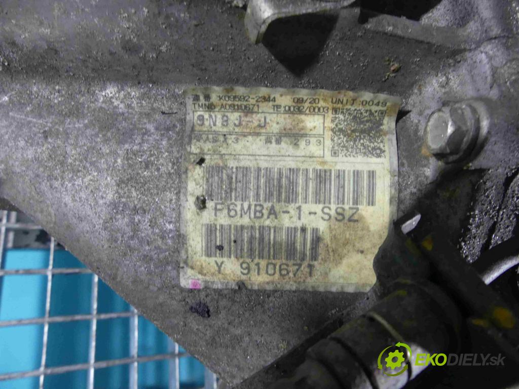 Mitsubishi ASX 2010-2016 1.8 DI-D 116 HP manual 85 kW 1798 cm3 5- prevodovka stupeň,rýchlosť manual F6MBA-1-SSZ