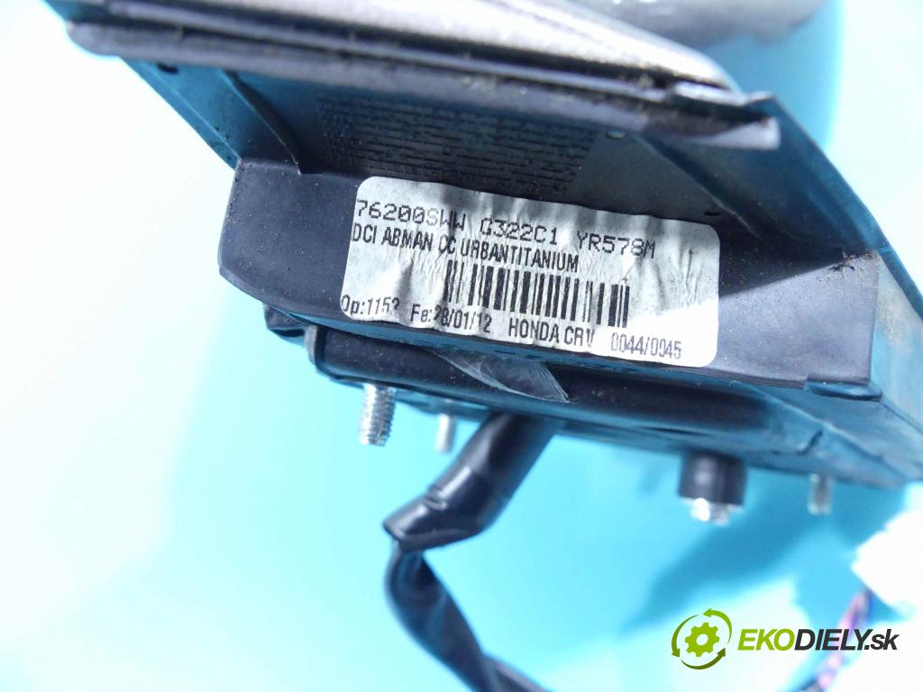 Honda CR-V III 2006-2011 2.2 i-DTEC 150 hp manual 110 kW 2199 cm3 5- zpětné zrcátko pravé  (Klika dveří ostatní)
