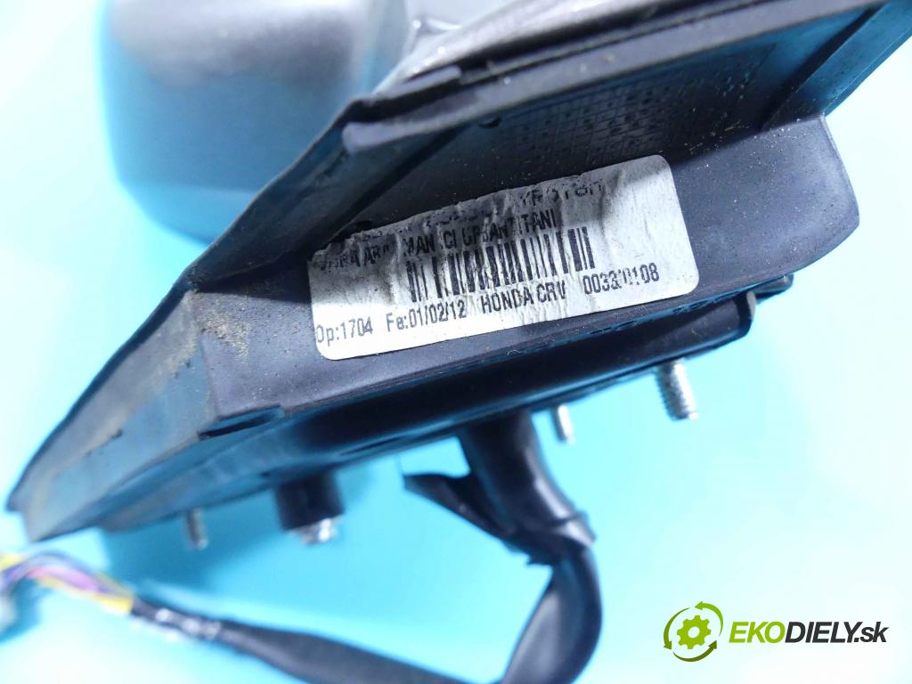 Honda CR-V III 2006-2011 2.2 i-DTEC: 150 HP manual 110 kW 2199 cm3 5- zrkadlo ľavé  (Kľučka dverí ostatné)