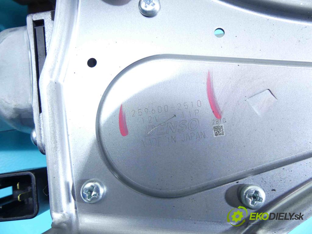 Mitsubishi Space Star II 2012-2020 1.0 71 HP manual 52 kW 999 cm3 5- motor stieračov zadné 259600-2510