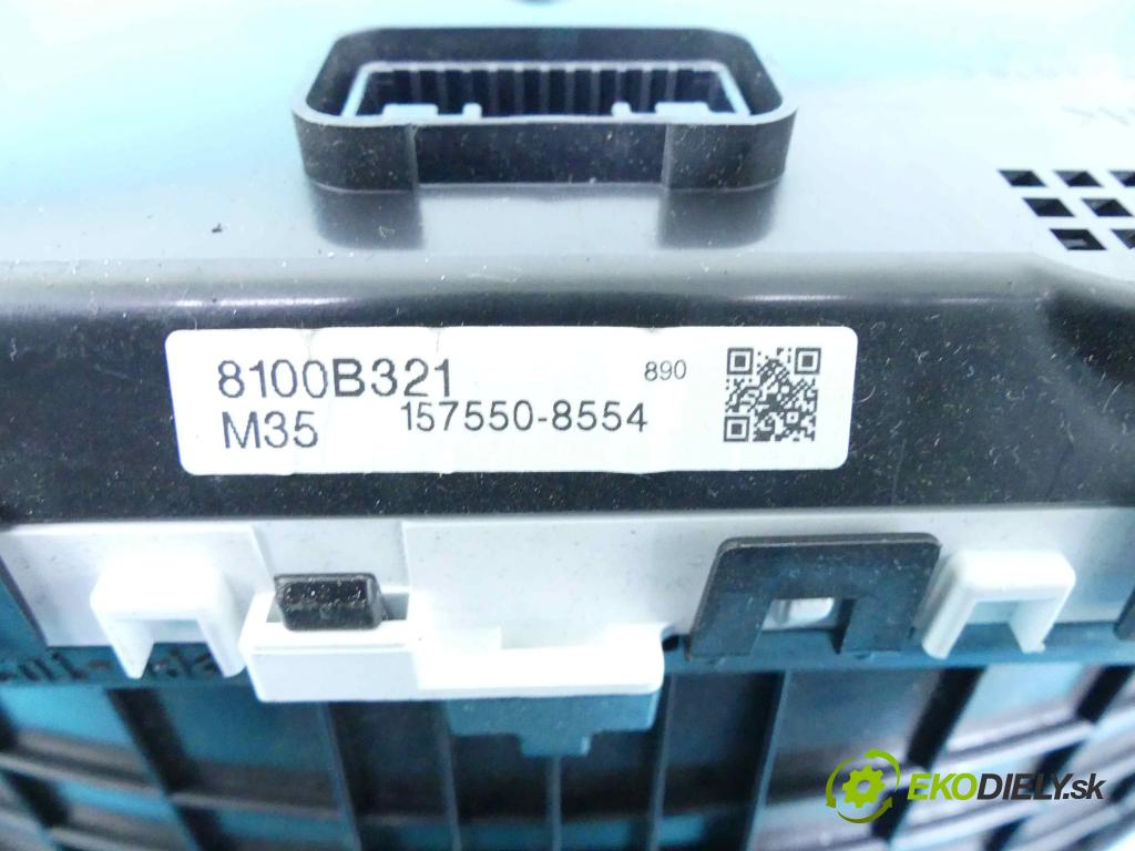 Mitsubishi Space Star II 2012-2020 1.0 71 HP manual 52 kW 999 cm3 5- prístrojovka/ budíky 8100B321 (Prístrojové dosky, displeje)