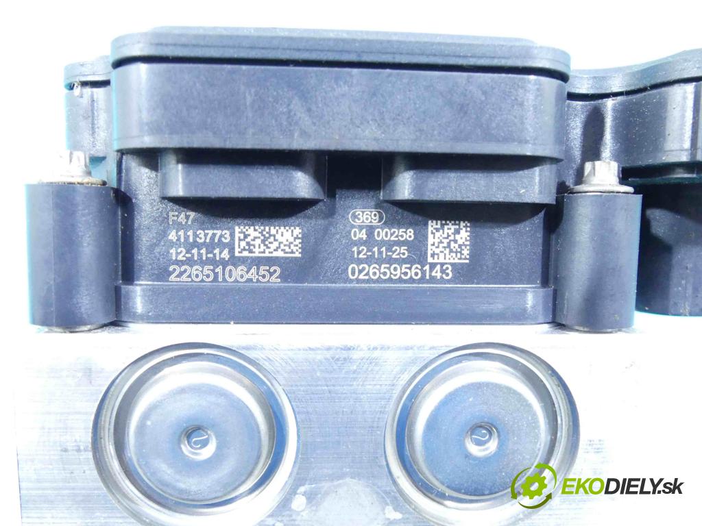 Mitsubishi Space Star II 2012-2020 1.0 71 HP manual 52 kW 999 cm3 5- čerpadlo abs 0265956143 (Pumpy ABS)