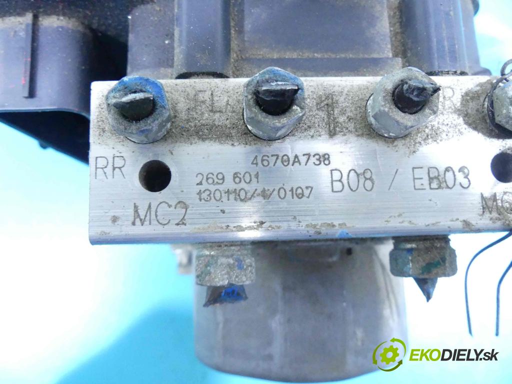 Mitsubishi Space Star II 2012-2020 1.0 71 HP manual 52 kW 999 cm3 5- čerpadlo abs 0265956143 (Pumpy ABS)