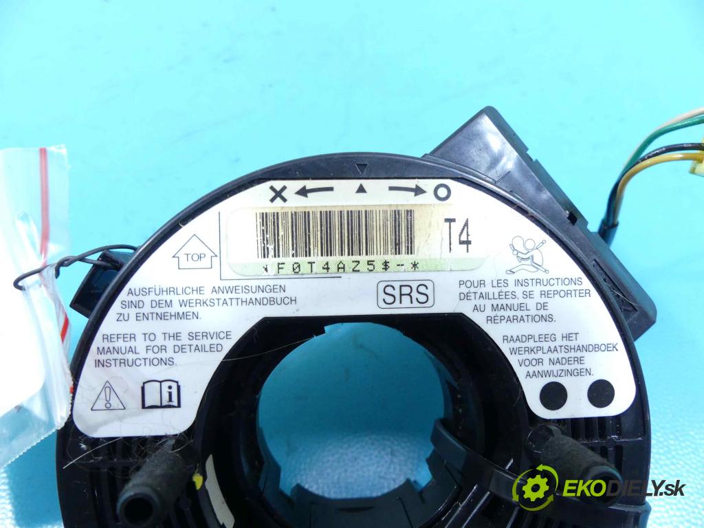 Honda Jazz III 2008-2014 1.2 16v 90 HP manual 66 kW 1198 cm3 5- Páska: airbag F0T4AZ5 (Airbagy)