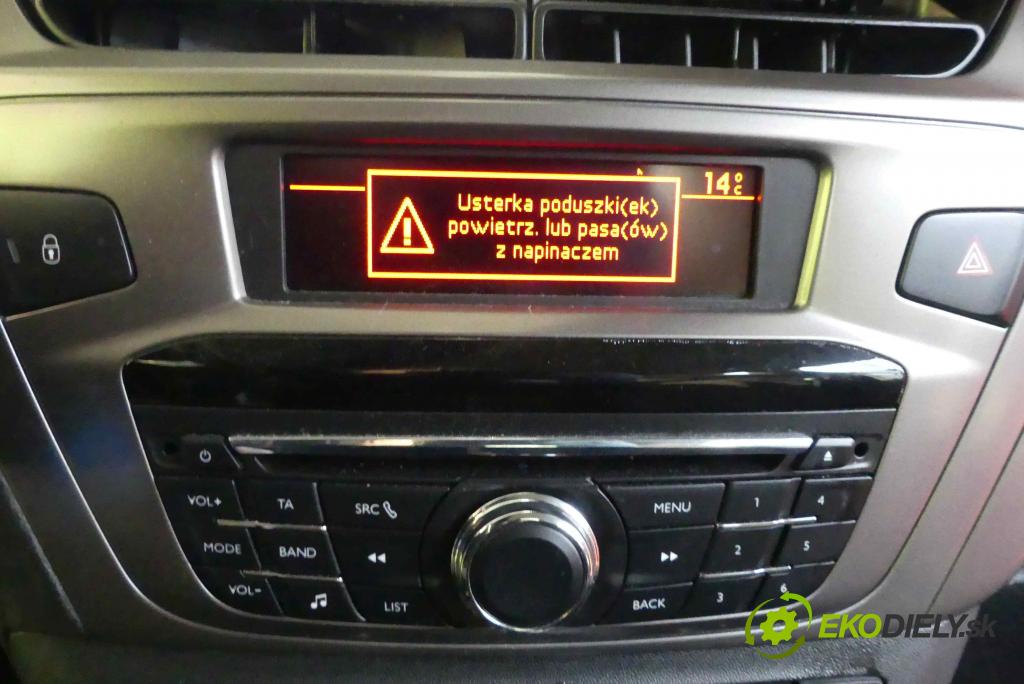 Peugeot 301 1.6 16v 116 HP manual 85 kW 1587 cm3 4- Radio originál 98134281ZD