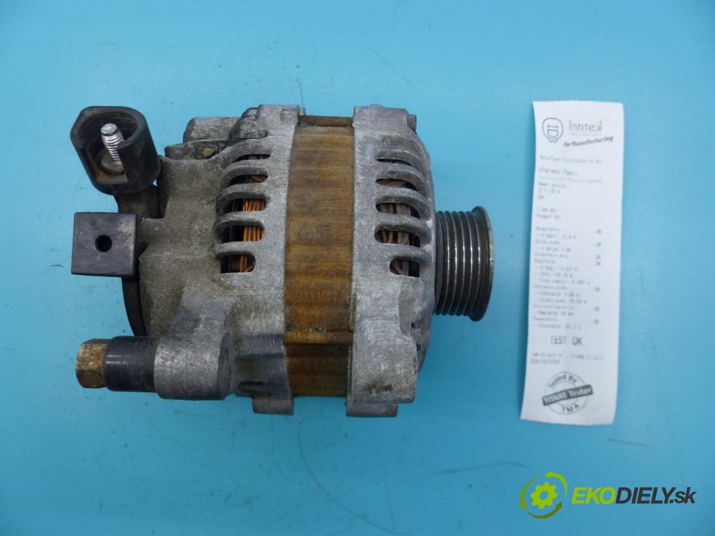 Peugeot 301 1.6 16v 116 hp manual 85 kW 1587 cm3 4- Alternator 9801895380 (Alternátory)
