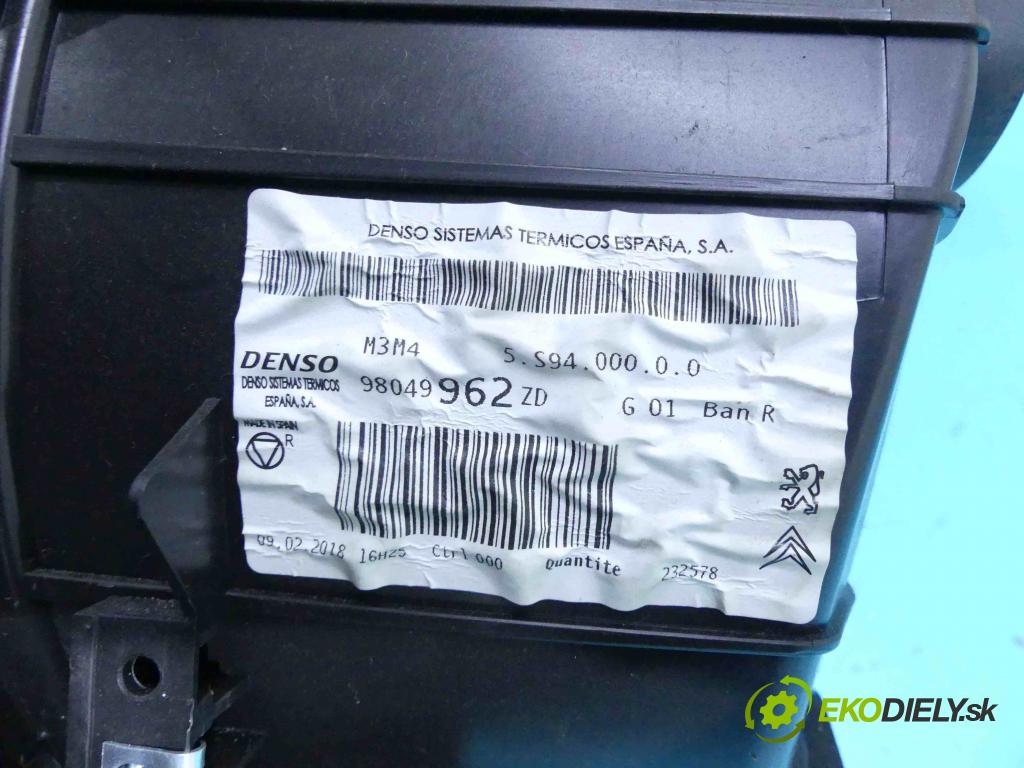 Peugeot 301 1.6 16v 116 HP manual 85 kW 1587 cm3 4- radiator 5P4320100 (Radiátory kúrenia)