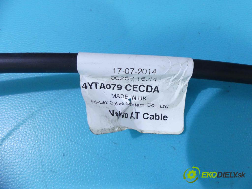 Volvo XC60 I 2008-2017 2.4d 181KM automatic 133 kW 2400 cm3 5- Páka: Změny: stupeň,rýchlosť 31367685 (Rýchlostné páky / kulisy)