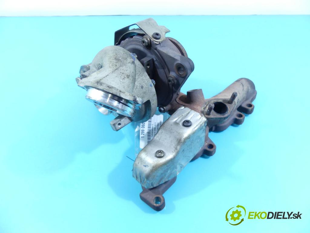 Vw Golf VI 2008-2013 1.6 tdi 105 HP manual 77 kW 1598 cm3 5- turbodúchadlo, turbo 775517-1 (Turbodúchadlá (kompletné))