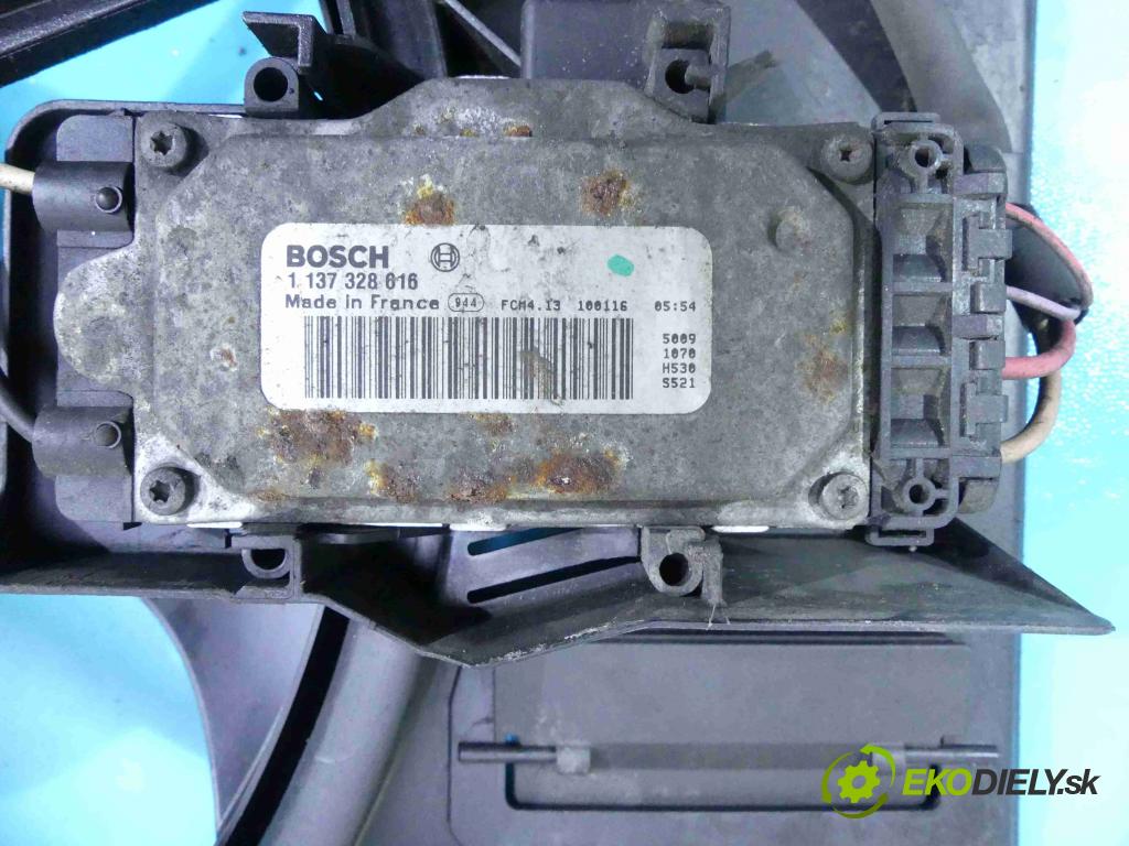 Vw Golf VI 2008-2013 1.6 tdi 105 HP manual 77 kW 1598 cm3 5- Ventilátor chladiča 1137328616
