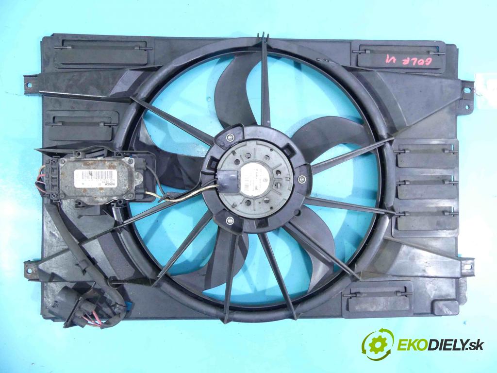 Vw Golf VI 2008-2013 1.6 tdi 105 HP manual 77 kW 1598 cm3 5- Ventilátor chladiča 1137328616