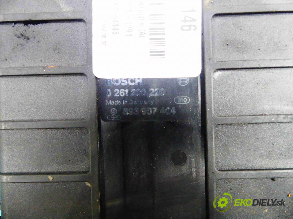 Audi 80 B3 1986-1991 2.0 113 HP manual 83 kW 1964 cm3 4- Jednotka riadiaca 0261200220