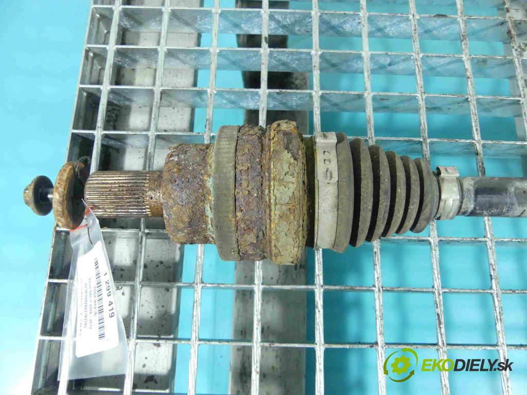 Volvo S40 II 2004-2012 2.5 T5 230 HP manual 169 kW 2521 cm3 4- poloos ľavé 30756021 (Poloosy)