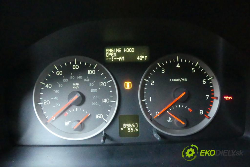 Volvo S40 II 2004-2012 2.5 T5 230 HP manual 169 kW 2521 cm3 4- prístrojovka/ budíky 30710072 (Prístrojové dosky, displeje)