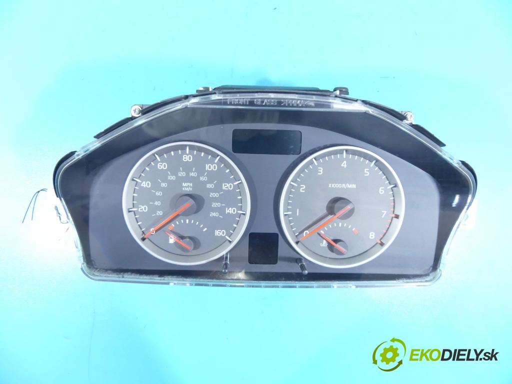 Volvo S40 II 2004-2012 2.5 T5 230 HP manual 169 kW 2521 cm3 4- prístrojovka/ budíky 30710072 (Prístrojové dosky, displeje)
