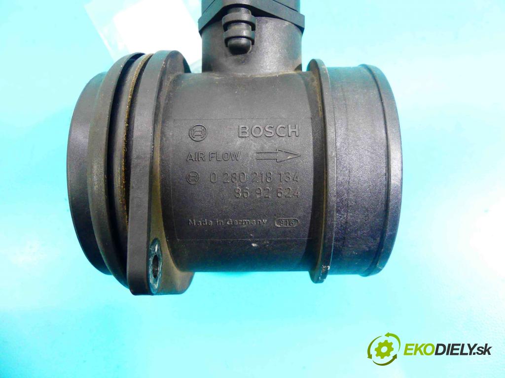 Volvo S40 II 2004-2012 2.5 T5 230 HP manual 169 kW 2521 cm3 4- průtokoměr: 0280218134 (Váhy vzduchu)