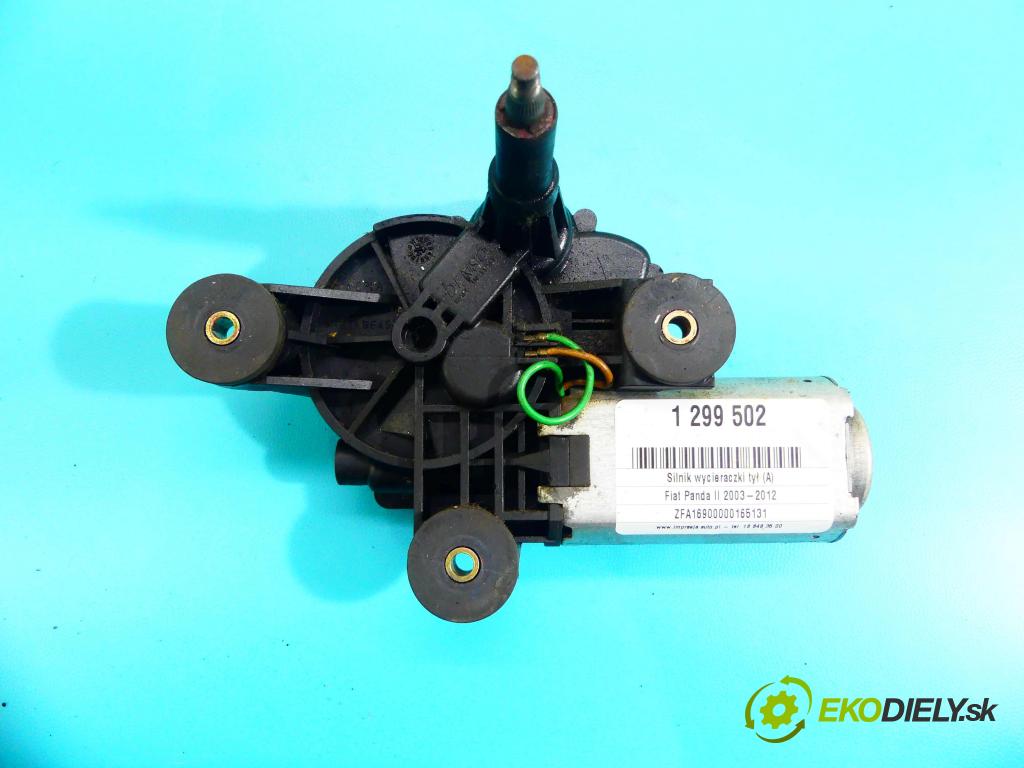 Fiat Panda II 2003-2012 1.1 54 HP manual 40 kW 1108 cm3 5- motor stieračov zadné 259600-7000