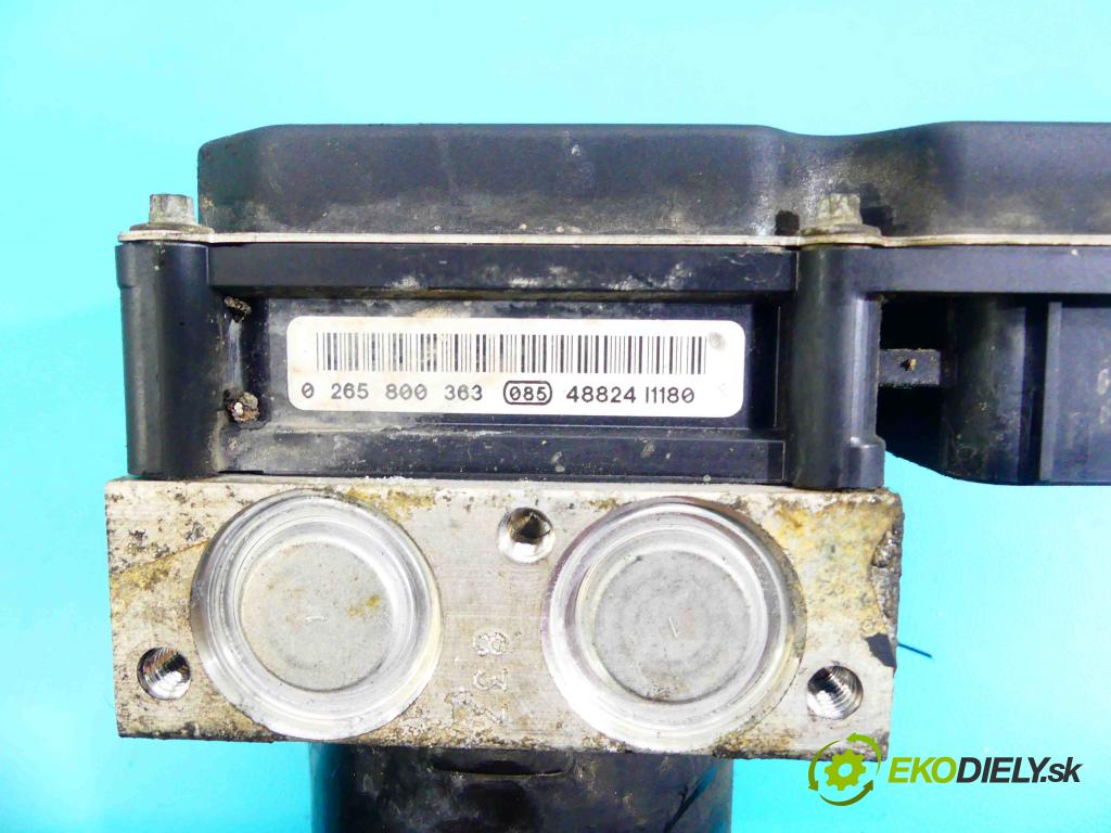 Vw Polo IV 9N 2001-2009 1.4 tdi 75 HP manual 55 kW 1422 cm3 5- čerpadlo abs 0265800363 (Pumpy ABS)