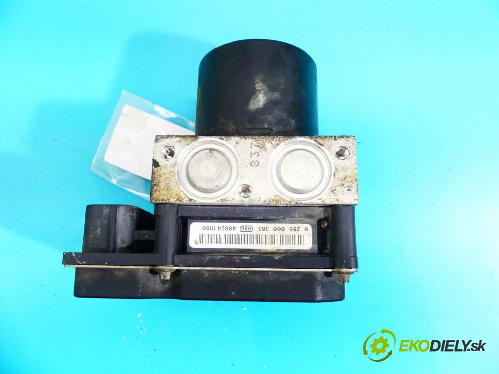 Vw Polo IV 9N 2001-2009 1.4 tdi 75 HP manual 55 kW 1422 cm3 5- čerpadlo abs 0265800363 (Pumpy ABS)