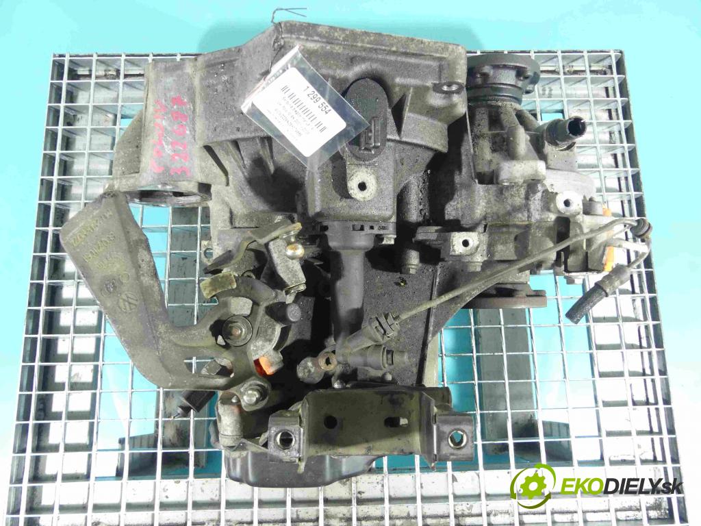 Vw Polo IV 9N 2001-2009 1.4 tdi 75 HP manual 55 kW 1422 cm3 5- prevodovka stupeň,rýchlosť manual GGV