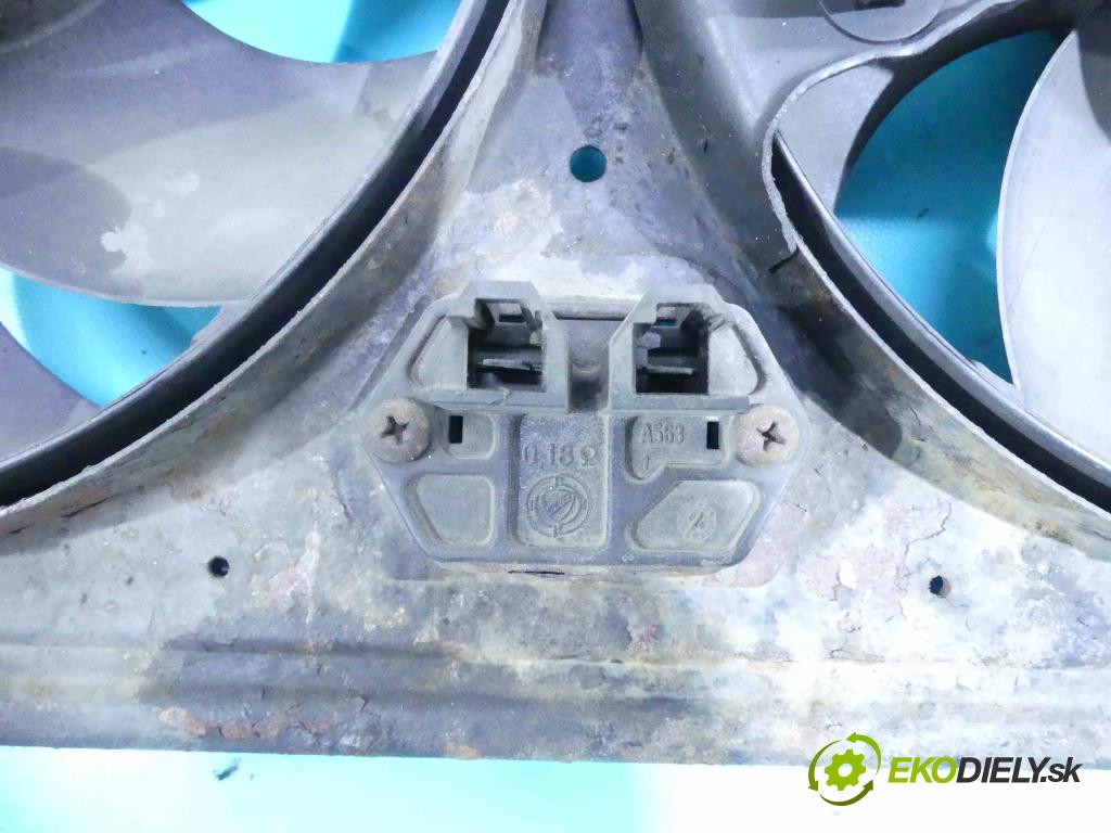 Alfa romeo 166 2.4 jtd 150 HP manual 110 kW 2387 cm3 4- Ventilátor chladiča 9020796