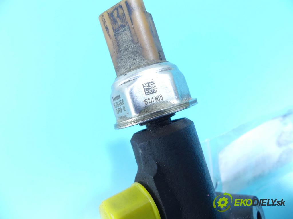 Peugeot Partner II 2008-2018 1.6 hdi 99 HP manual 73 kW 1560 cm3 5- lišta vstrekovacia 9804776780 (Vstrekovacie lišty)