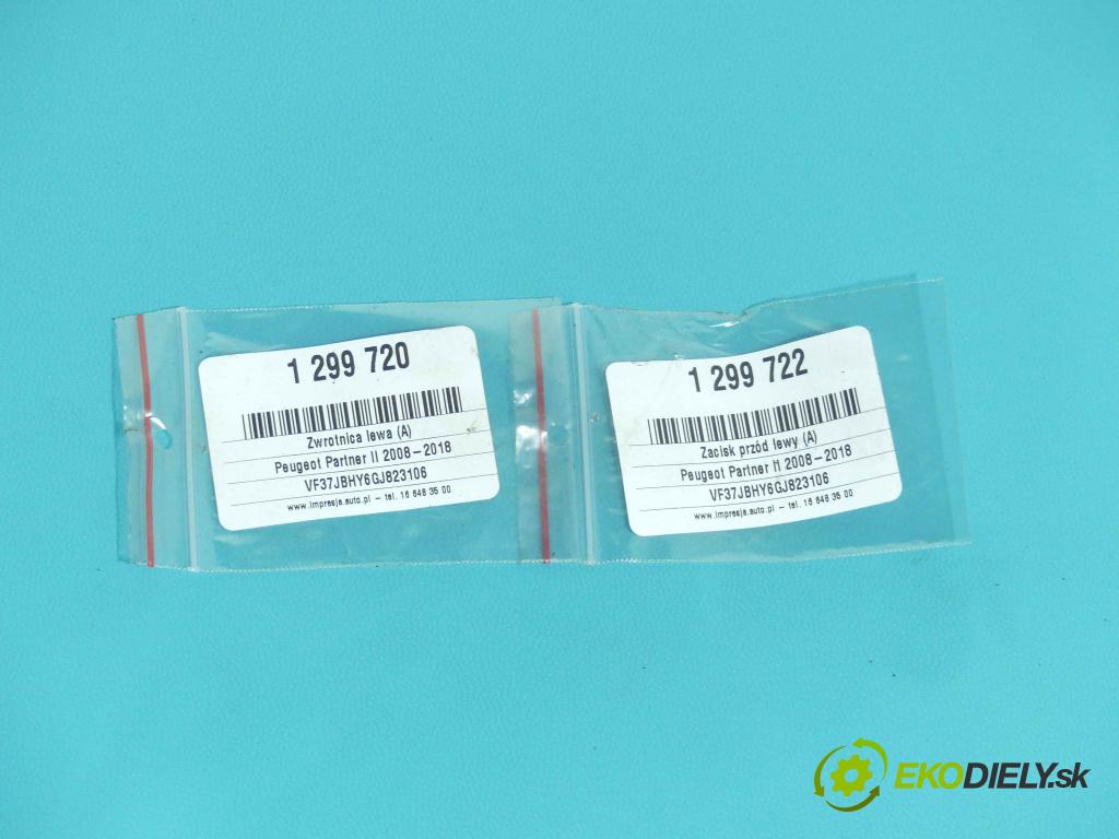 Peugeot Partner II 2008-2018 1.6 hdi 99 HP manual 73 kW 1560 cm3 5- náboj ľavé  (Náboje)