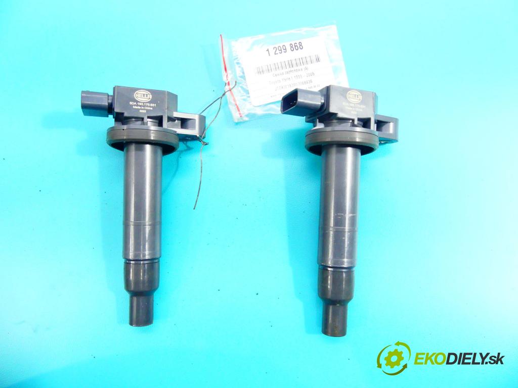 Toyota Yaris I 1999-2005 1.3 vvti 86 HP manual 63 kW 1299 cm3 5- cievka zapaľovacia 5DA193175-931 (Zapaľovacie cievky, moduly)