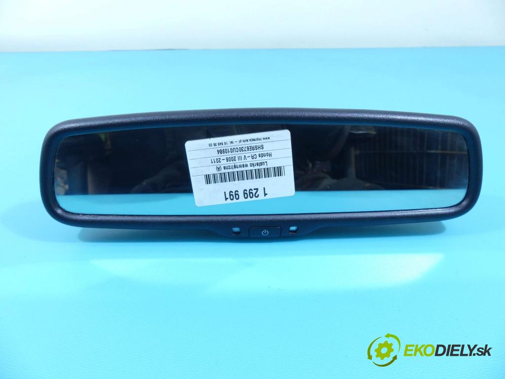Honda CR-V III 2006-2011 2.2 i-DTEC: 150 HP manual 110 kW 2199 cm3 5- zrkadlo uvnitř:  (Spätné zrkadlá vnútorné)